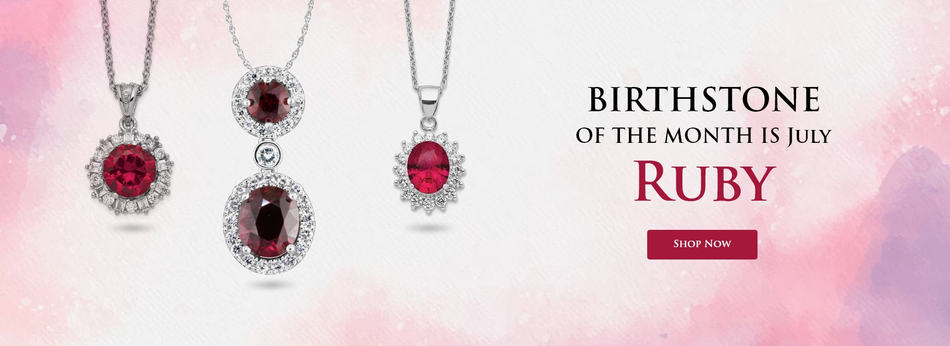 Birthstone July jewelry